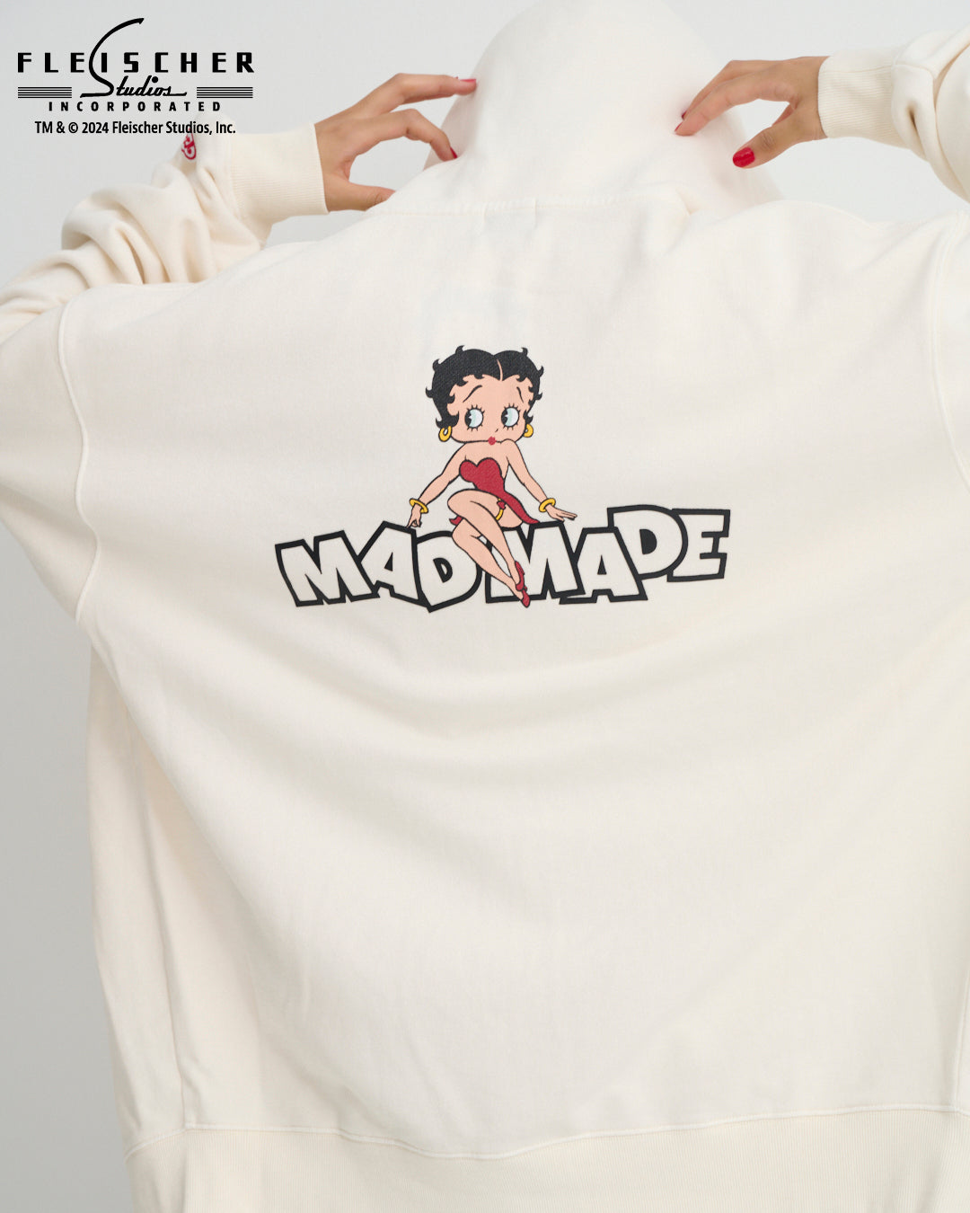 BETTY BOOP™️コラボZip Hoodie