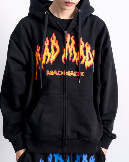 Fire Zip Hoodie