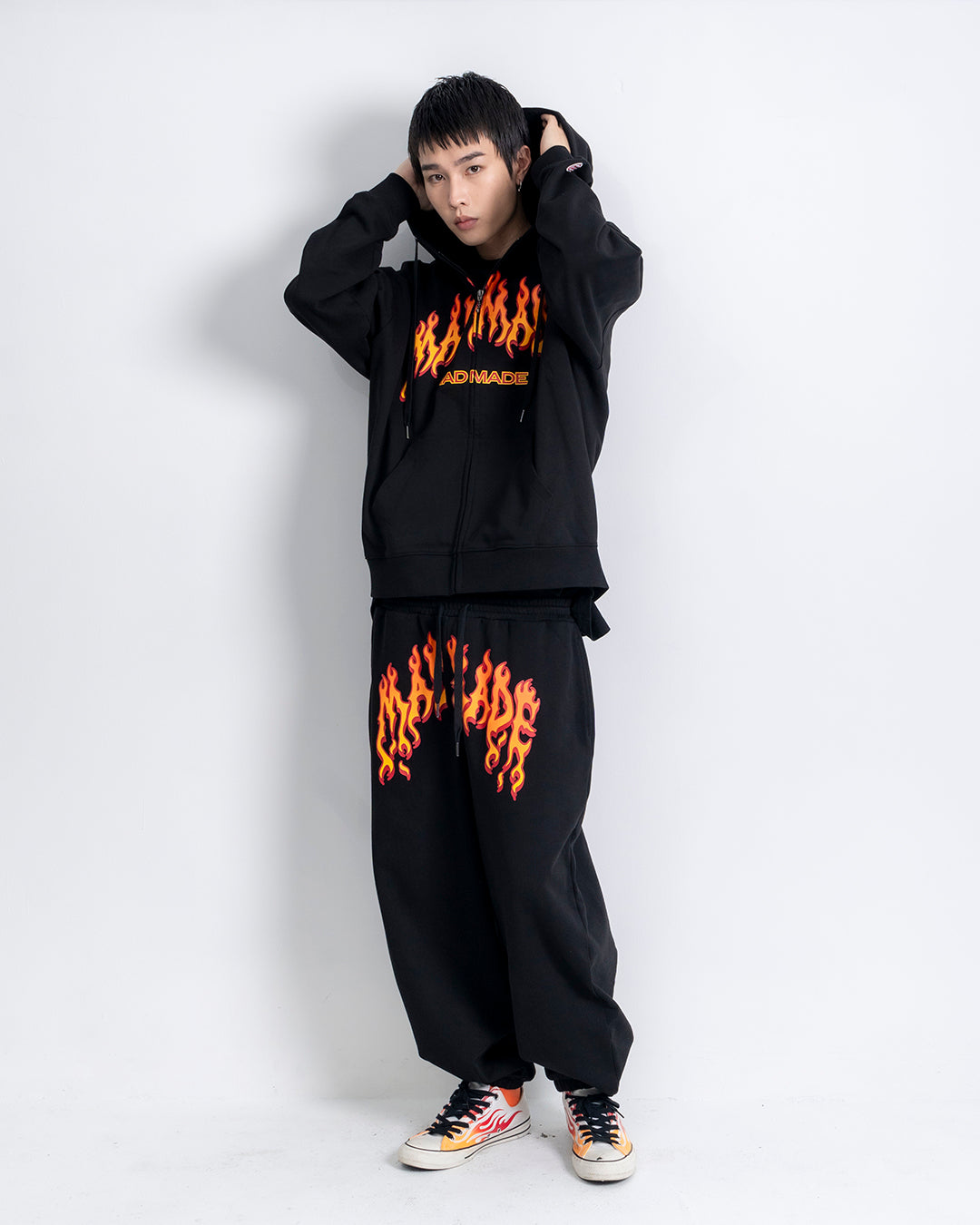 Fire Zip Hoodie