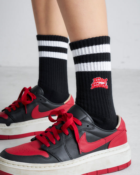 Line Logo Socks